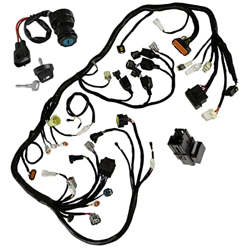 Caltric Wiring Harness Switch Key Relay Compatible with Yamaha Raptor 700 YFM700 2015 2016 2017 2018 2019 2020