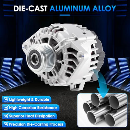 Car Alternator 11609 110A Fit for Kia Soul Forte Koup Forte5 Rio - size: #11609N, 11609 Alternator