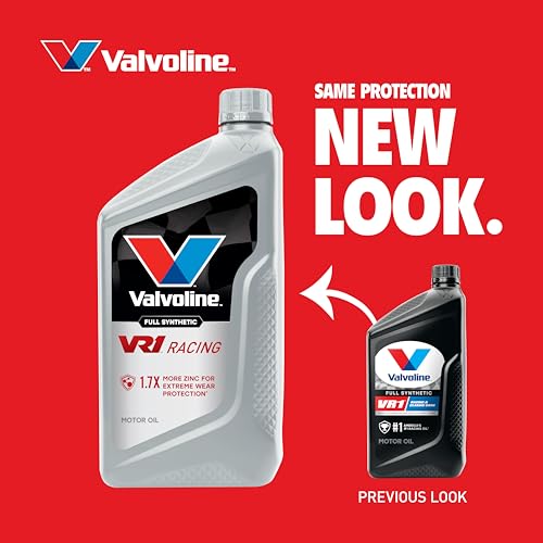Valvoline VR1 Racing Synthetic SAE 10W-30 Motor Oil 1 QT - size: 1 QT, style: Full Synthetic VR1