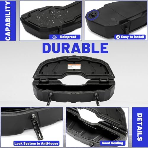 ECOTRIC 12 Cargo Storage Box Trunk Gal 45L Compatible with Maverick X3