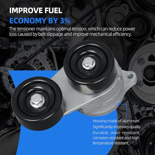 38332 Belt Tensioner Pulley Compatible with Honda Odyssey Accord Acura TL