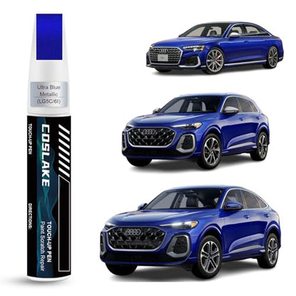 Car Touch Up Paint(Ultra Blue Metallic(LG5C/6I)) for Audi - color: Ultra Blue Metallic(LG5C/6I) for 2025 Q5/2024 Q5/2025 SQ5/2024 SQ5/2024 S8