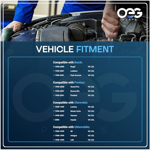 OEG Parts New Starter Compatible with 1998-2001 GM 3.4L 3.8L Non Supercharged Buick Chevy Olds Pontiac 10465421, 12563880, 24506694, 9000836, 9000857, 323-1191, 336-1915A, 336-1924, SDR0046, 41012175
