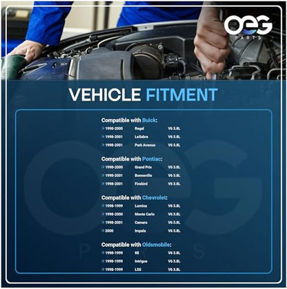 OEG Parts New Starter Compatible with 1998-2001 GM 3.4L 3.8L Non Supercharged Buick Chevy Olds Pontiac 10465421, 12563880, 24506694, 9000836, 9000857, 323-1191, 336-1915A, 336-1924, SDR0046, 41012175