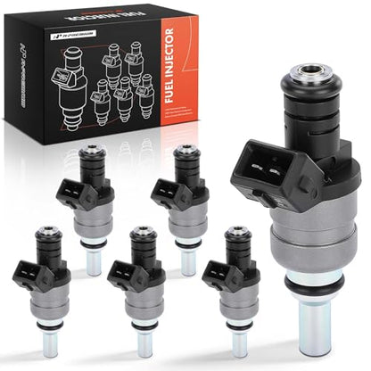 A-Premium Set of 6 Fuel Injectors Compatible with BMW