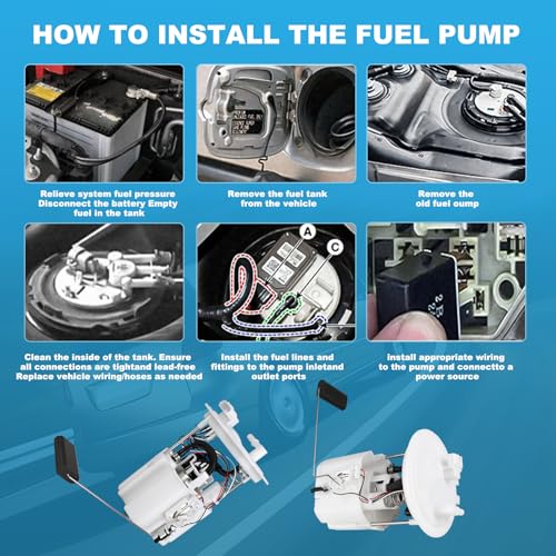 OTO-K Electric Fuel Pump Module Assembly Compatible with Nissan