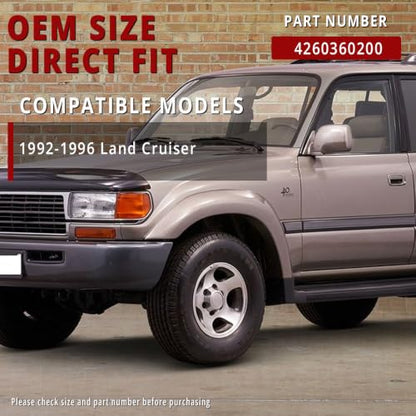 RTrhinotuning 6 in Wheel Center Caps for 1992-1996 Land Cruiser 4260360200
