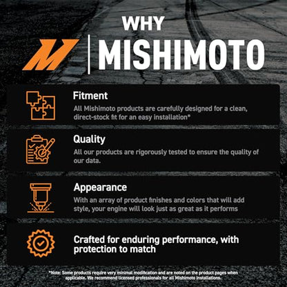 Mishimoto MMAF-3005S Powerstack Performance Air Filter, 3" Inlet, 5" Filter Length
