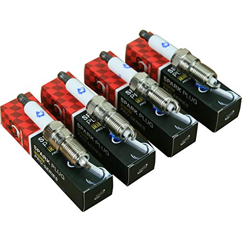 AIP Electronics 4pc Set of Dragon FIRE Performance Iridium Spark Plugs Compatible with 2015-2020 Chevy GM V8 Replaces Delco 41-110 OEM Fit DFSP1001x4