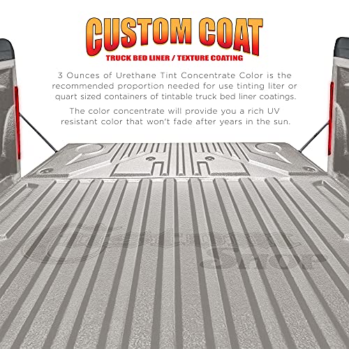 Custom Coat 3 Ounce, Haze Gray, Bedliner Tint Concentrate - color: Haze Gray, size: 3-Ounce (Pack of 1)