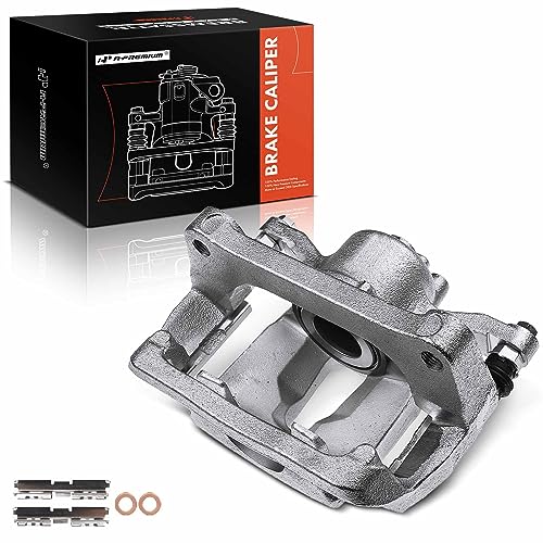 A-Premium Rear Left Driver Disc Brake Caliper with Bracket - style: Rear Driver Side