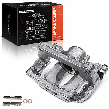 A-Premium Rear Left Driver Disc Brake Caliper with Bracket - style: Rear Driver Side