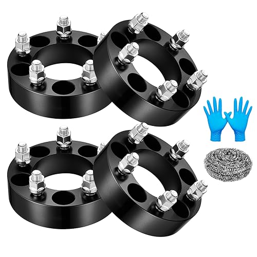 BDFHYK 5x114.3mm Wheel Spacers 1.5 Inch Spacers for Ford Jeep 1966-2014 - size: 1.5 inch 5x4.5", style: Frod Mustang