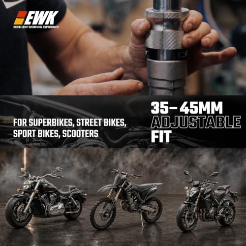 EWK 35–45mm Adjustable Motorcycle Fork Seal Driver