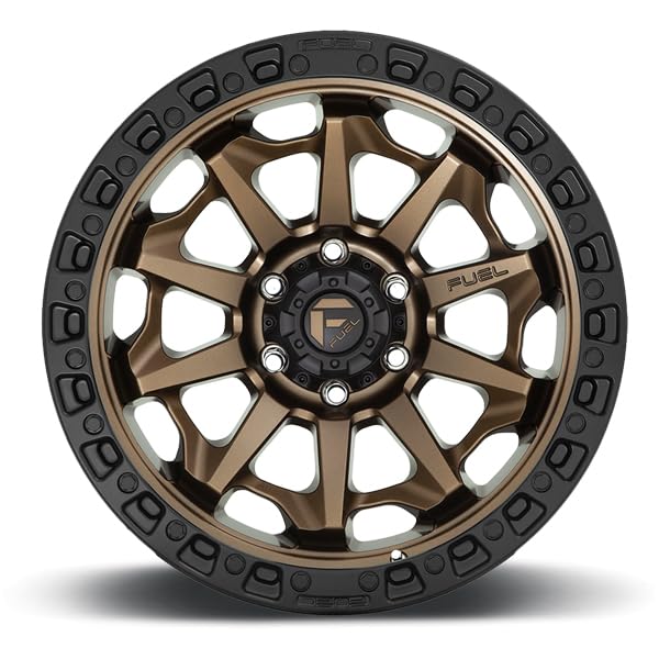 FUEL OFF-ROAD COVERT 15X8 5X5.5 3.75-19mm MATTE BRONZE BLACK BEAD RING - D69615808537 - color: MATTE BRONZE BLACK BEAD RING, size: 15X8, 5X5.5, 3.75, -19mm