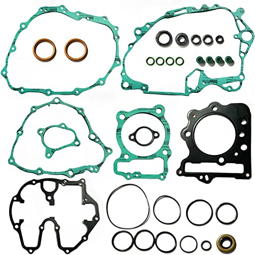Full Engine Rebuild Gasket Kit, Compatible with TRX400EX 1999–2004, Complete Cylinder Head and Conversion Sealing Set