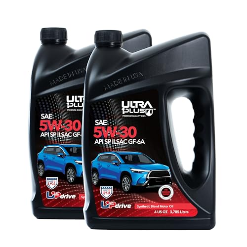 SAE 5W-30 Synthetic Blend Motor Oil API SP ILSAC GF-6A - size: 2 Gallon Pack