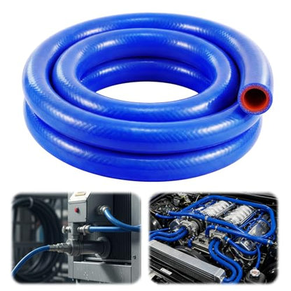 Outus 1-1/4" Id, 5ft Silicone Heater Hose,Coolant Radiator Hose, Blue, 1 - color: Blue, size: 1-1/4" ID, 5ft
