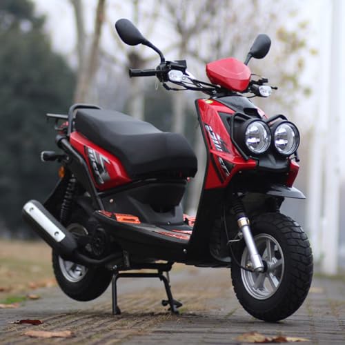 Minho Muffler Exhaust Header Tail Pipe Fits for Gy6 125cc 150cc TaoTao Vitacci Spark Zoom 150 Gas Engine Scooters Ideal for Moped Gator 150 f2 Riders