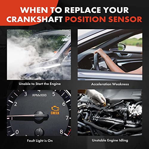 A-Premium Engine Camshaft Position Sensor Compatible with Toyota, Lexus