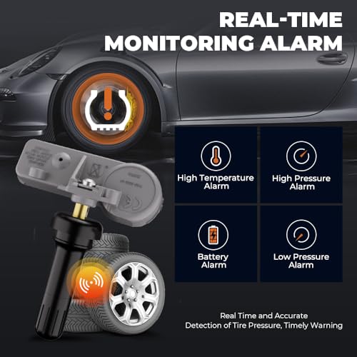 Jsueng TPMS Sensor GM, 315Mhz Tire Pressure Monitoring System Sensor - size: 13581558-4pcs