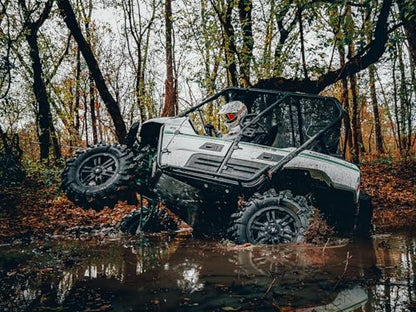 SuperATV Intimidator UTV/ATV Mud Tire for RZR, X3, General, Maverick, Ranger, Rock & All Terrain UTV Mud Tire | 36x10.5-18 | 2" Tread Depth | 6 Ply Ratings - size: 36x10.5-18