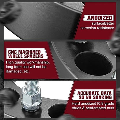 BDFHYK 8x170mm Wheel Spacers 2 Inch for Ford F-250 F-350 2003-2018 - size: 2 inch 8x6.7", style: Ford