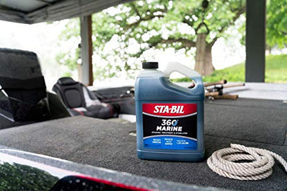 STA-BIL 360 Marine Fuel System Treatment, 1 Gallon 4-Pack - size: 128 Fl Oz (Pack of 4)