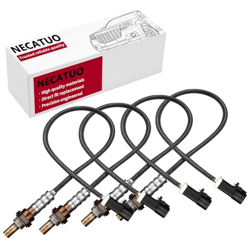 15716 15717 Upstream Downstream O2 Oxygen Sensor (Set of 4) Compatible with Ford Ranger Mustang Expedition Explorer Escape F150 F250 F350 Mazda Tribute Lincoln Mercury for 234-4127 234-4071 - size: (4 PCS) 234-4127 234-4071