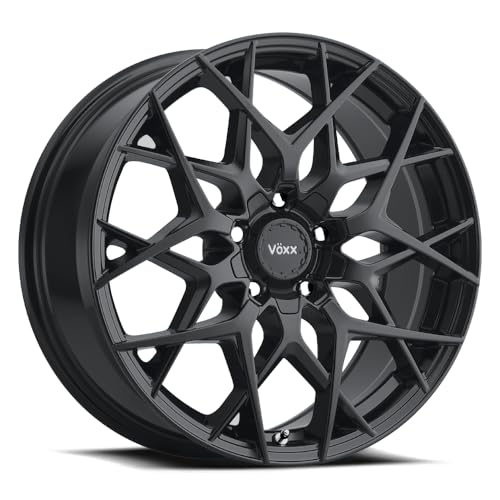 Paso Wheel 17x7.5 inch Custom Aluminum Rim 17 inch Matte Black 5 Lug MW - Mesh Wheel for Passenger PAS 775-5003-40 MB