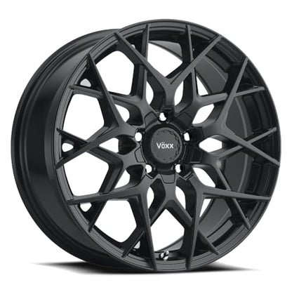 Paso Wheel 17x7.5 inch Custom Aluminum Rim 17 inch Matte Black 5 Lug MW - Mesh Wheel for Passenger PAS 775-5003-40 MB