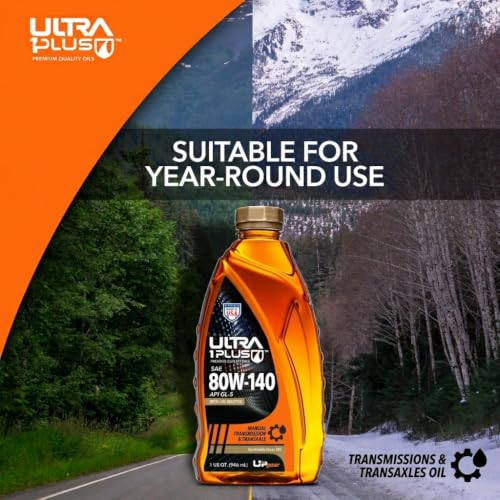 SAE 80W-140 Synthetic Gear Oil, API GL-5 Heavy Duty (55 Gallon Drum) - size: 55 Gallon Drum