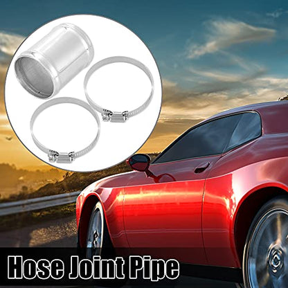 X AUTOHAUX OD 2.35" Length 3" Aluminum Alloy Tube Intercooler Pipe - size: 2.35"