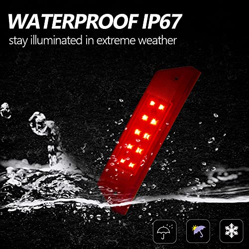 Ranger Tail Light Compatible with Polaris Ranger 500 700 800 900 2009-2016 Replacement OEM 2411099 (2411099Red) - color: 2411099Red