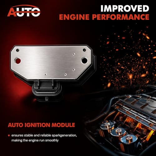 Ignition Control Module Compatible with Pontiac Buick Chevy Firebird Roadmaster Commercial Chasis Fleetwood Camaro Caprice Corvette Impala 5.7L V8 Replacement for LX-368 DR174