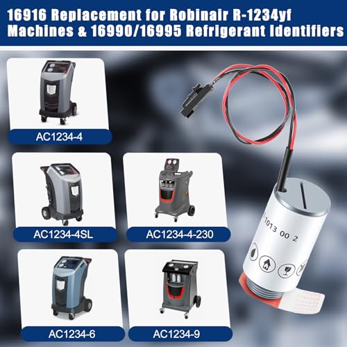 16916 Oxygen Sensor for Robinair Kit, Includes 16106 Hose & 16913 Filter