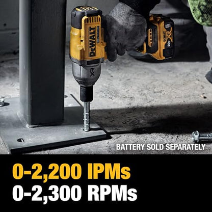 DEWALT 20V MAX Cordless Impact Wrench, 1/2 Impact Gun, 4-speed High torque with Hog ring anvil and LED light, Brushless motor, Precision Wrench, tool Only (DCF900B) - size: Large