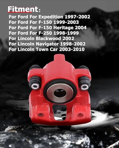 cciyu Rear Left/Right Disc Brake Caliper Assembly without Bracket 18-4678 - size: Rear Left[18-4678]