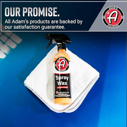 Adam's Polishes Spray Wax Kit - Advanced Carnauba Car Wax | Car Spray Polish | During Car Wash Paste Wax Clay Bar & Buffer Polisher For Ultimate Protection On Paint Wheels Windows | Cleaning Supplies - size: 8 Fl Oz (Pack of 2)