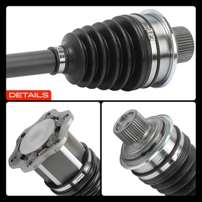 A-Premium Front Driver or Passenger Side CV Axle Shaft Assembly