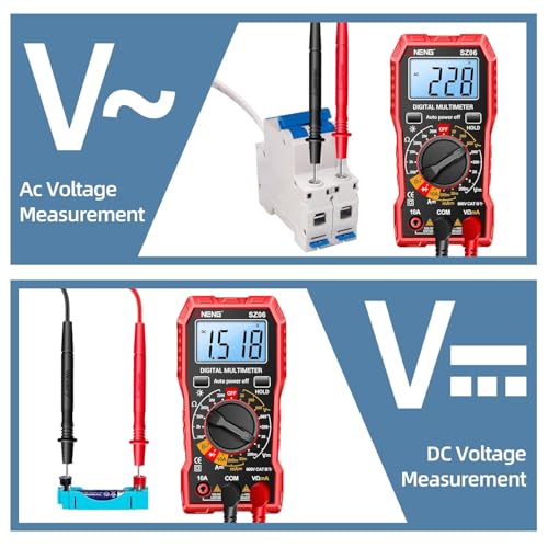 ANENG Digital Multimeter Tester,AC/DC Voltage,DC Current,Auto Voltmeter