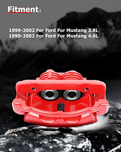 cciyu Front Left & Right Disc Brake Calipers with Bracket 18-B4723 18-B4722 - size: Front[18-B4723+18-B4722]