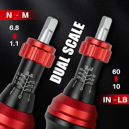 Inch Pound Torque Screwdriver 10-60 In.Lb Click Sty.for Gunsmithing - style: 10-60 In-Lb