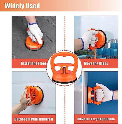 Dent Puller, 2 Pack Car Dent Puller, Suction Cup Dent Puller Handle Lifter, Powerful Car Dent Remover, Dent Removal Kit and Dent Repair Puller for Car Dent Repair,Glass,Screen,Tiles and Objects Moving