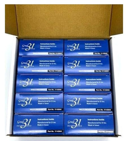 Xtra-Seal Smart Sensor 17-43042 Clamp in Multi-Frequency Programmable Universal TPMS Sensor (Box of 10)