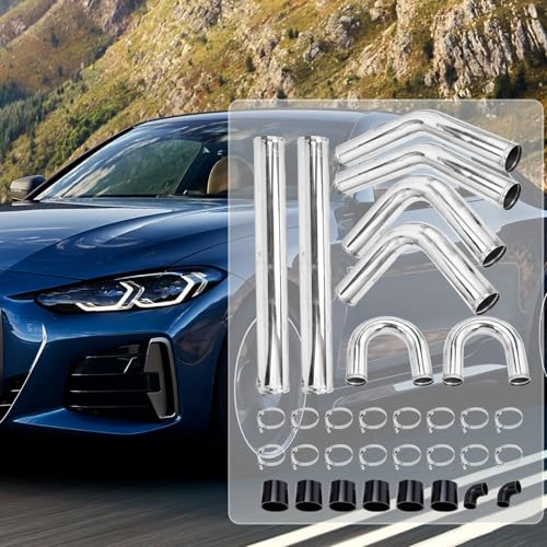 SUNROAD Universal 3" Inch Aluminum Intercooler