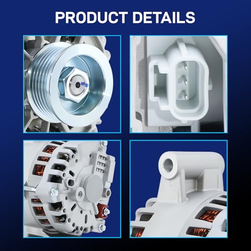 BDELI 8259N New Alternator Fit for Ford Escape Mazda Tribute 2001-2004 - size: 8259N