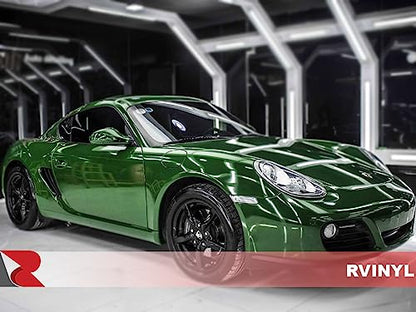 Avery Dennison SW900 792-O Gloss Dark Green Supreme Wrapping Film Vinyl Vehicle Car Wrap Sheet Roll - (12" x 60" w/Application Card) - color: Gloss Dark Green, size: 1ft x 5ft