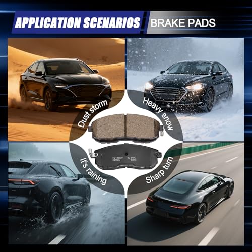 Ceramic Front Brake Pads for Nissan Altima,Sentra,350Z - size: D815