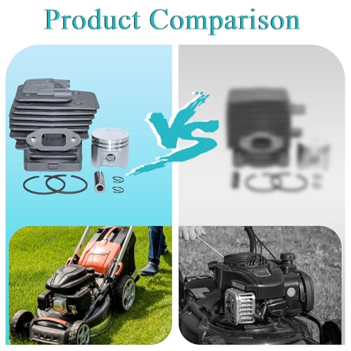 38mm Cylinder Piston Kit for Stihl FS160 FS180 FS220 FS280 FS290 with Carburetor Clutch Drum Replace Part 4119 020 1204